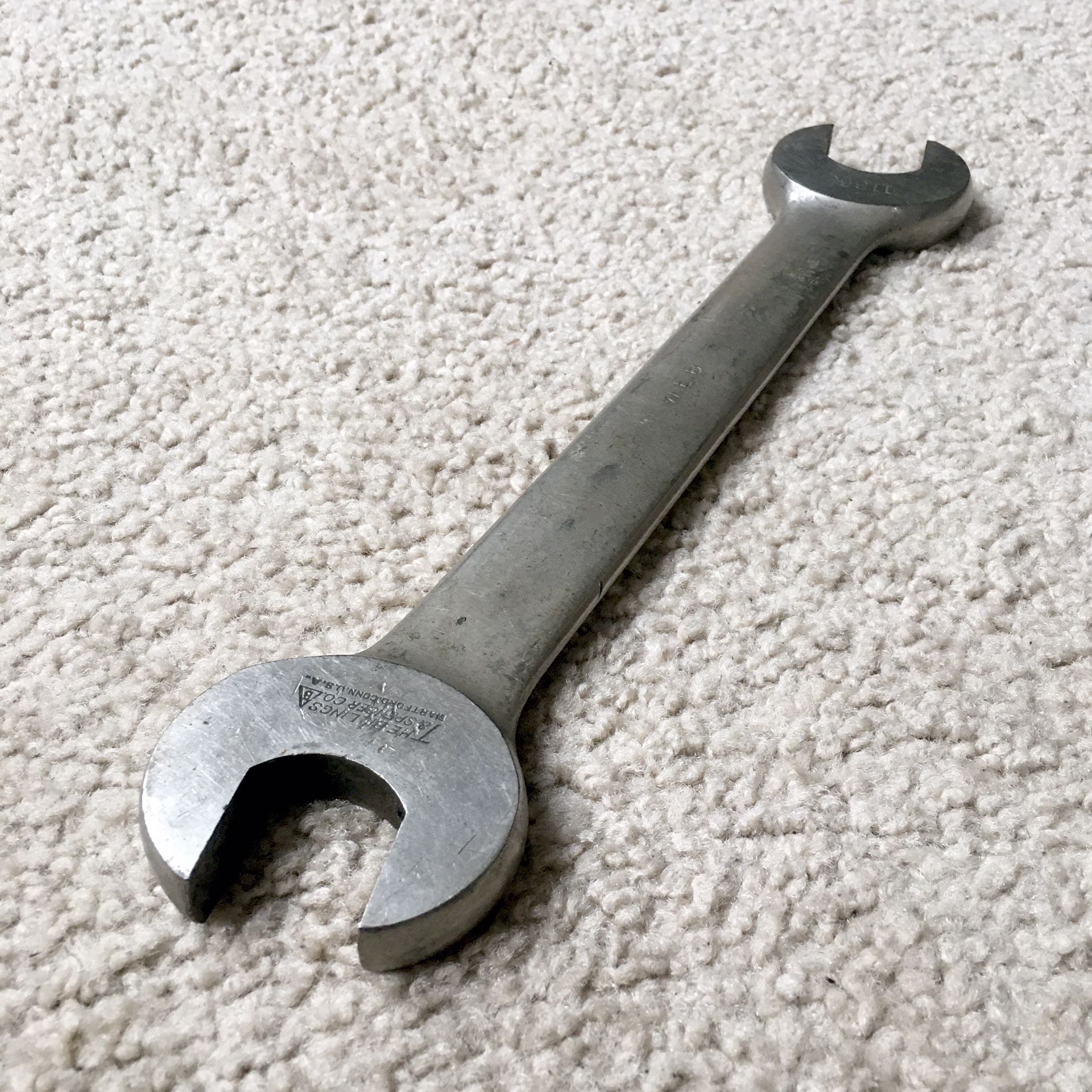 Vintage BILLINGS & SPENCER CO. Open End Wrench No. 1136 1”-1 1/16” - Hartford CT