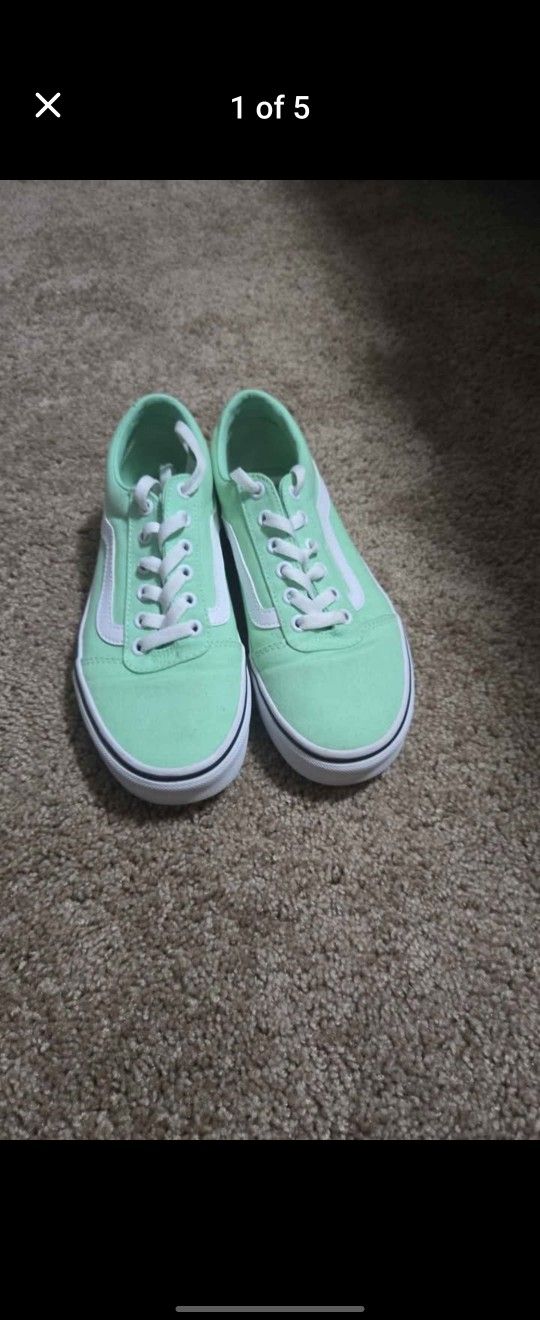 Vans turquoise