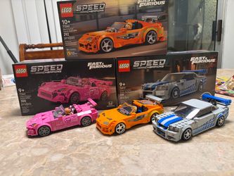 LEGO Speed Champions Fast & Furious 3-Set Bundle