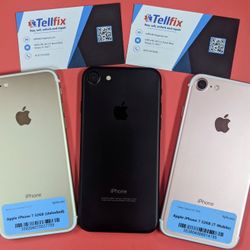 iPhone 7. 32/128/256GB. Factory unlocked. 30 days warranty.