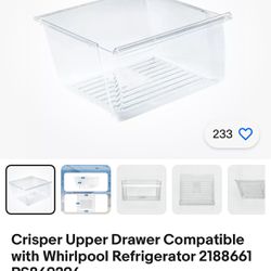Whirlpool Refrigerator Crisper Drawer (contact info removed)1
