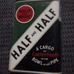 Half And Half, Pipe Tobacco Tin 
