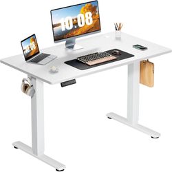 Electric Standing Desk Adjustable Height, 40x24 Inch BLACK