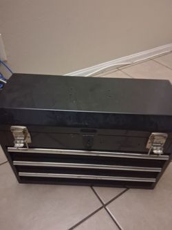 Tool box with tools inside