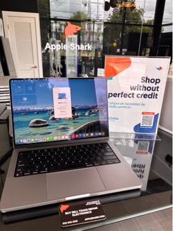 MacBook Pro 14” M1 Pro 16GB Ram 512SSD! 90 Day warranty! We offer financing.   Come visit our store Apple Shark Downtown For more options