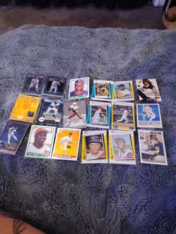 Baseball cards jetter thomas sanders rose etc