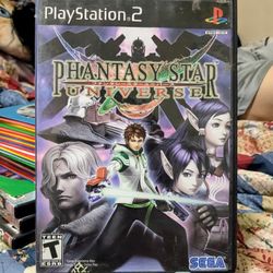 Phantasy Star Universe CIB PS2 (IF IT'S STILL POSTED, IT'S STILL AVAILABLE)