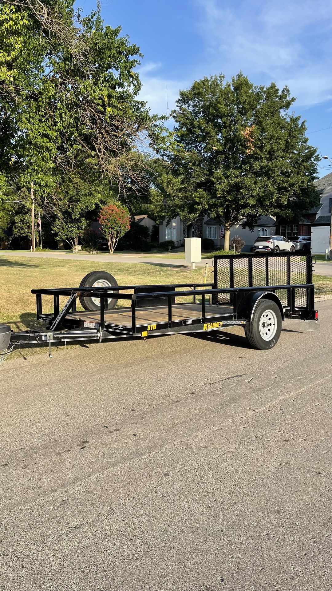 Utility Trailer 12x77 Ft Clean Title Atv Cuatrimoto Polaris Sportsman // Kawasaki Mule// Honda Rancher// Can Am Outlander XT EPS Highlifter XMR X3 RZR