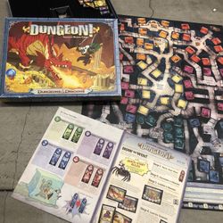 DUNGEONS & DRAGONS: DUNGEON! THE FANTASY BOARD GAME COMPLETE