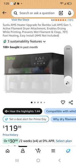 Sunlu Sunlu AMS Heater Upgrade