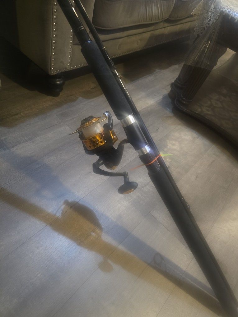 FISHING ROD W/ REEL (BRAND NEW) *MASTER SPECTRA*LENGTH 10 FIT