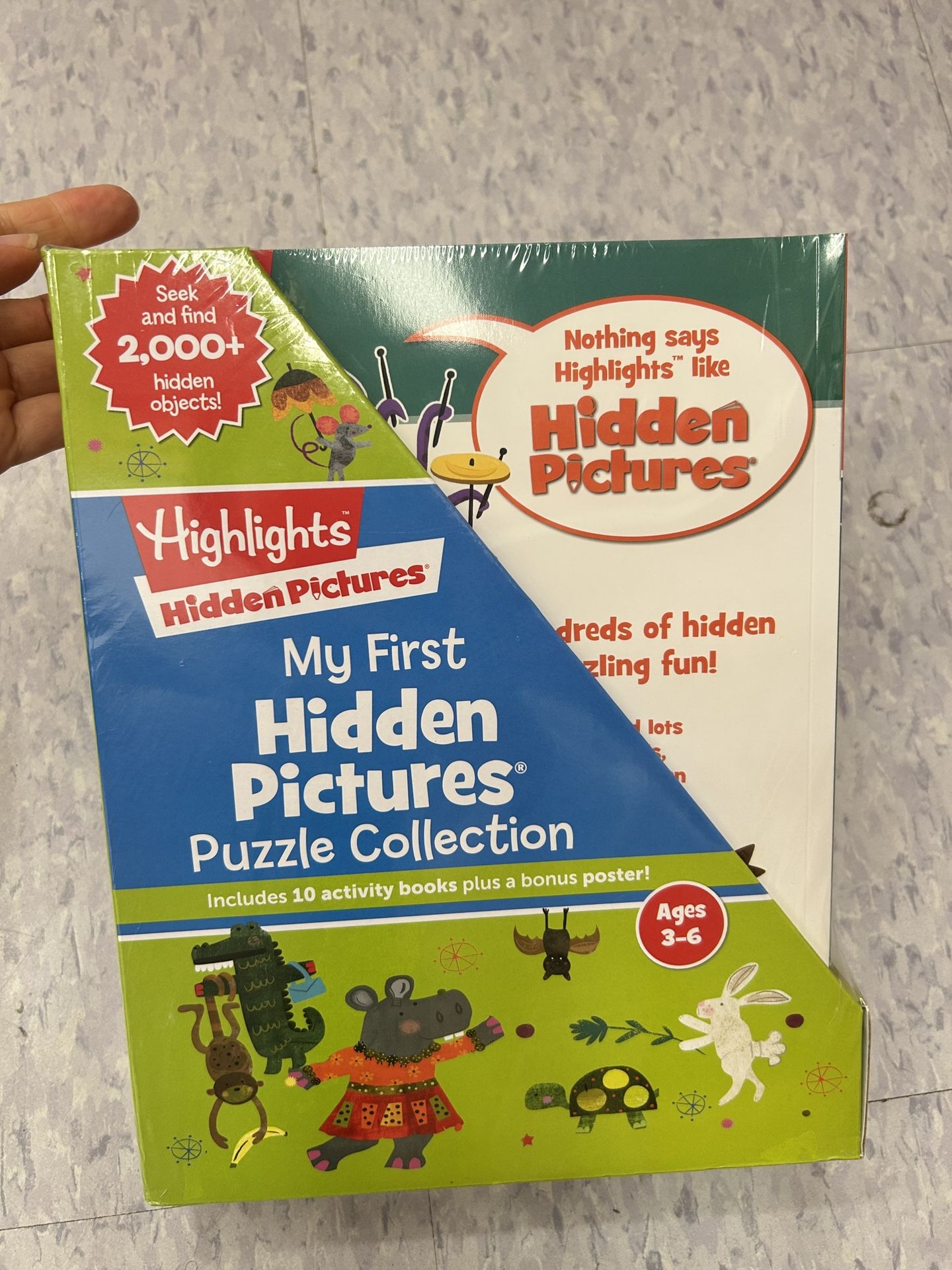 My First Hidden Pictures Puzzle Collection - Green