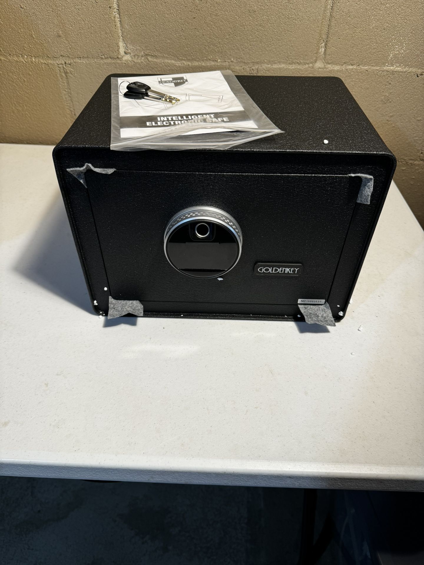 New/Unused Golden Key Electronic Home Safe 0.5 Cubic Ft - $55 OBO