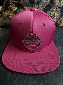 Lowrider Snapback Hat with Metal Logo