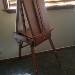 Oil easel painting stand