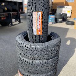 275/60/20 Arroyo TAMARROK At New Tires Installed AND Balanced Included 