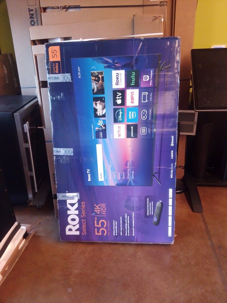 Roku 55" Class Select Series 4K LED Smart Roku TV (2025)