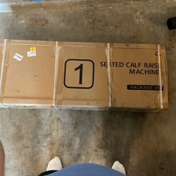 Seated Calf Raise Machine