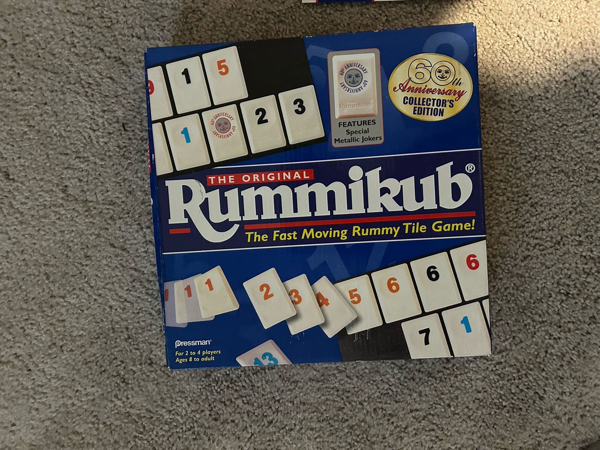 Rummikub 60th Anniversary Collectors Limited Edition Game 1997