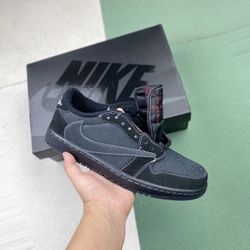 Jordan 1 Low Travis Scott Black Phantom 259