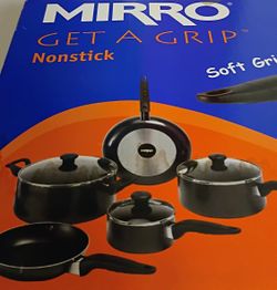 Mirror Pots, Pans, Lids