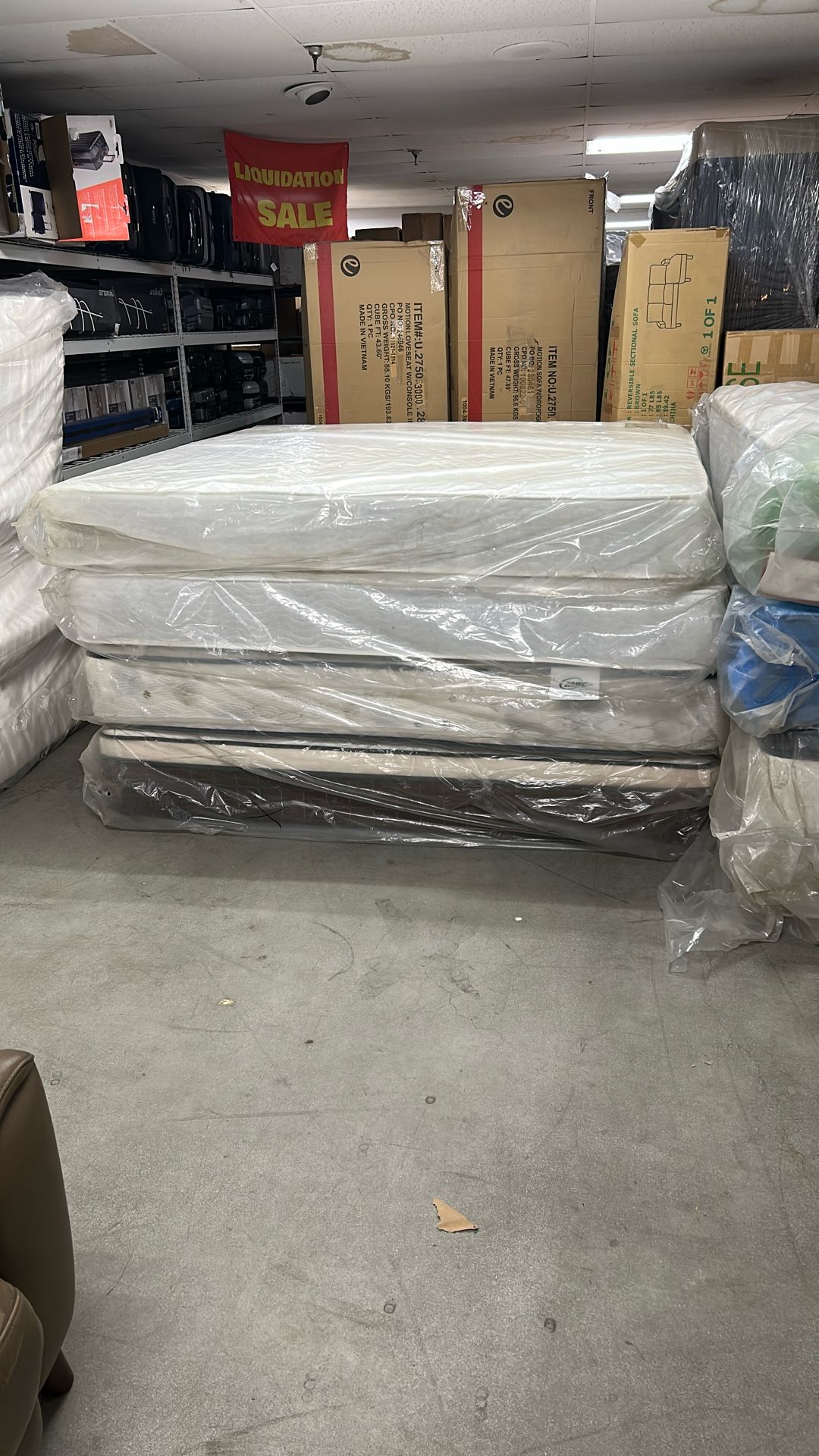 E-King Mattress Liquidation Sale!