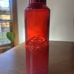 Starbucks Glass Bottle 22 Fl Iz/ 650 Ml Spain