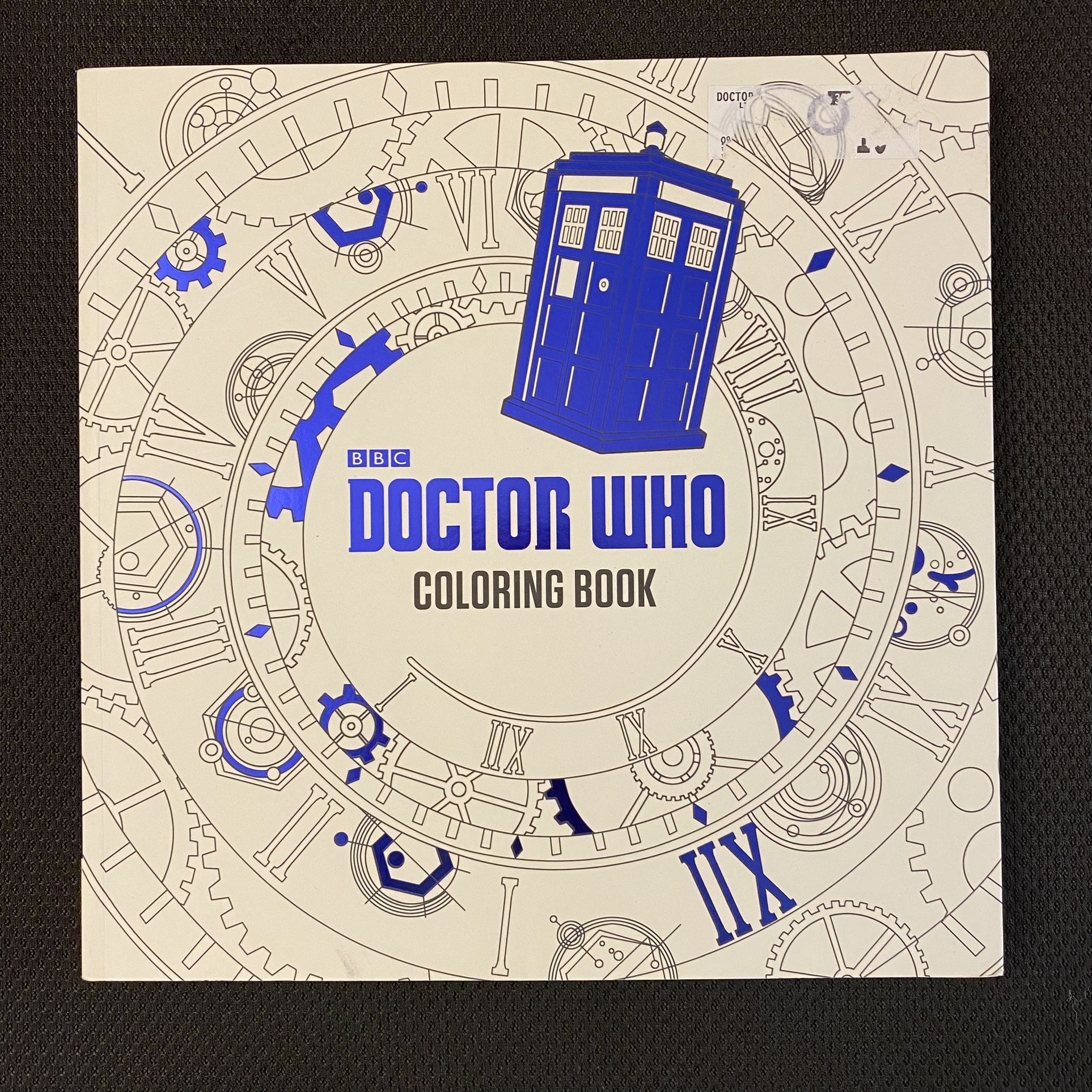 Dr. Who Adult Coloring Book