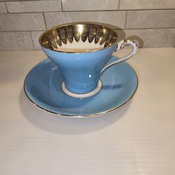Vintage Ansley Fine English Bone China Cup & Saucer