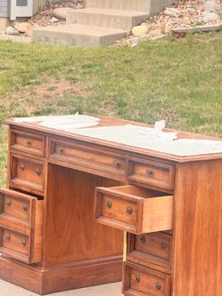Antique office desk