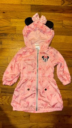 Minnie Mouse pink raincoat size 2T