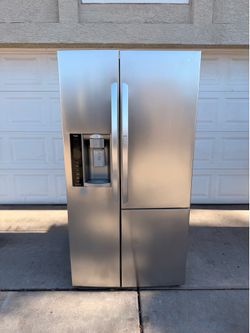 Refrigerator Stainless Side By Side 60 Day Warranty