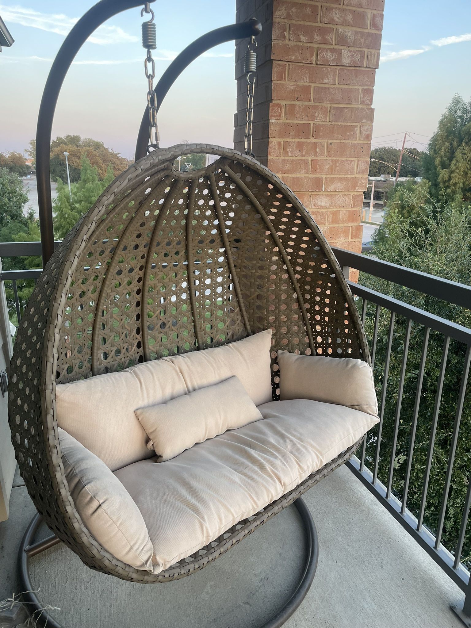 Patio Hanging Loveseat