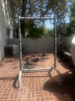 Barbell Rack and Seat