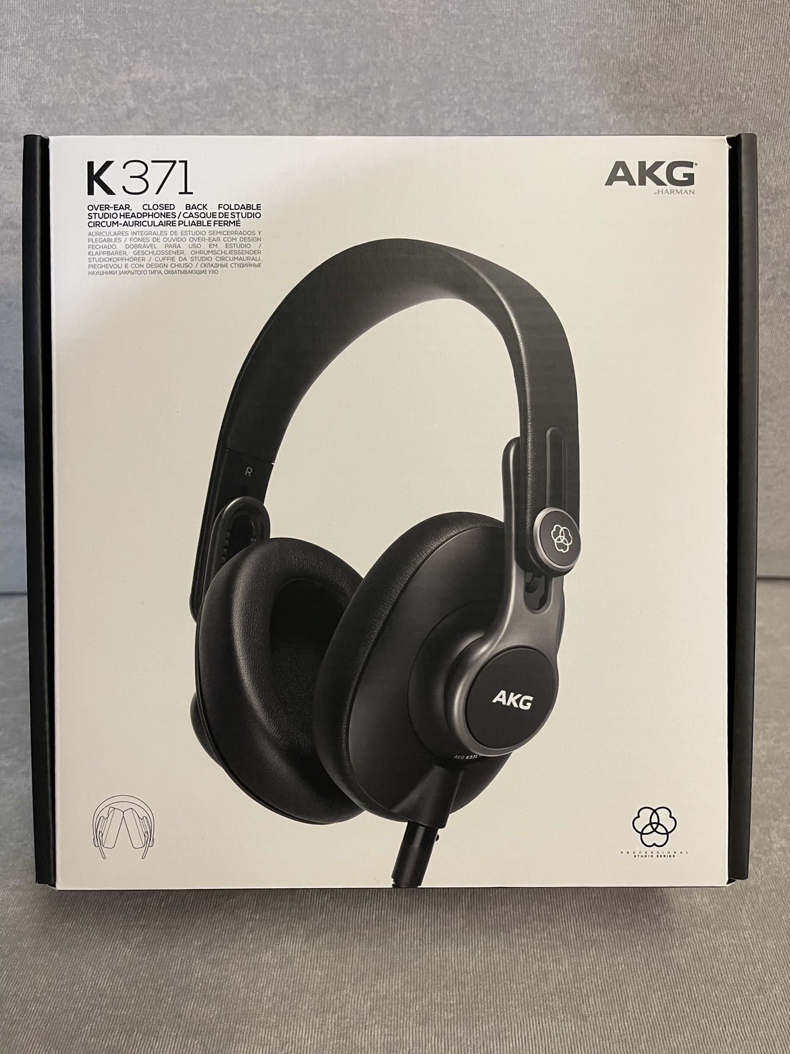 AKG Pro Audio K371 Studio Headphones 