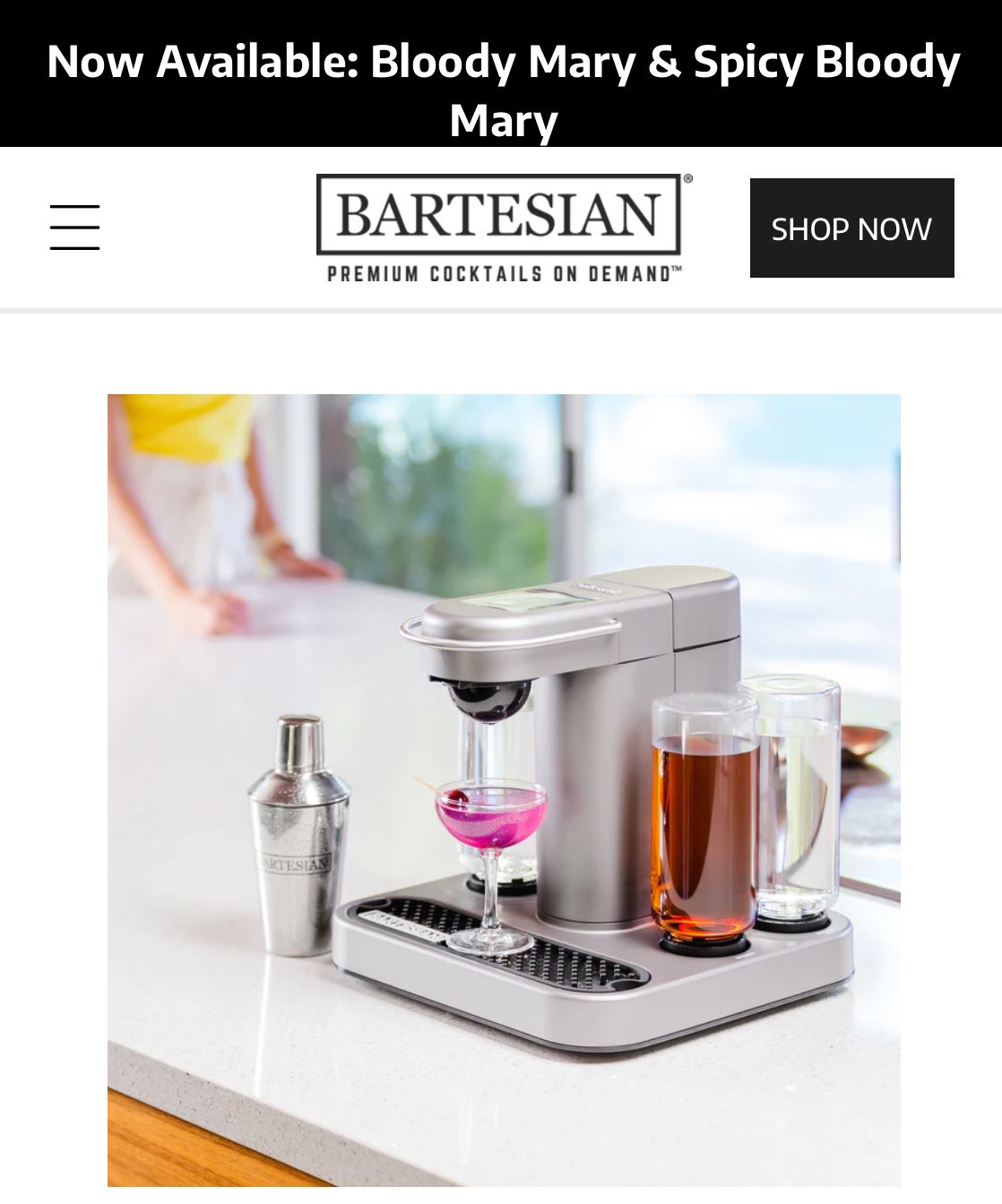 Bartesian Cocktail Maker