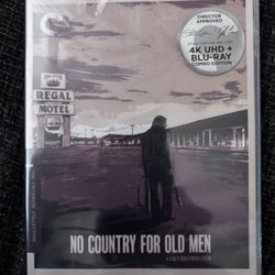 NEW No Country For Old Men - 4k Criterion Collection 