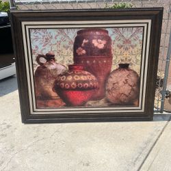 Vase Canvas Painting 