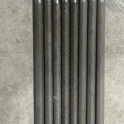 8 X Vintage Round Basted Files Approx 15” L Machinist Jeweler