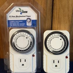 NEW!!  Ultra Grow 24-Hour Mechanical Timer…$15 Each