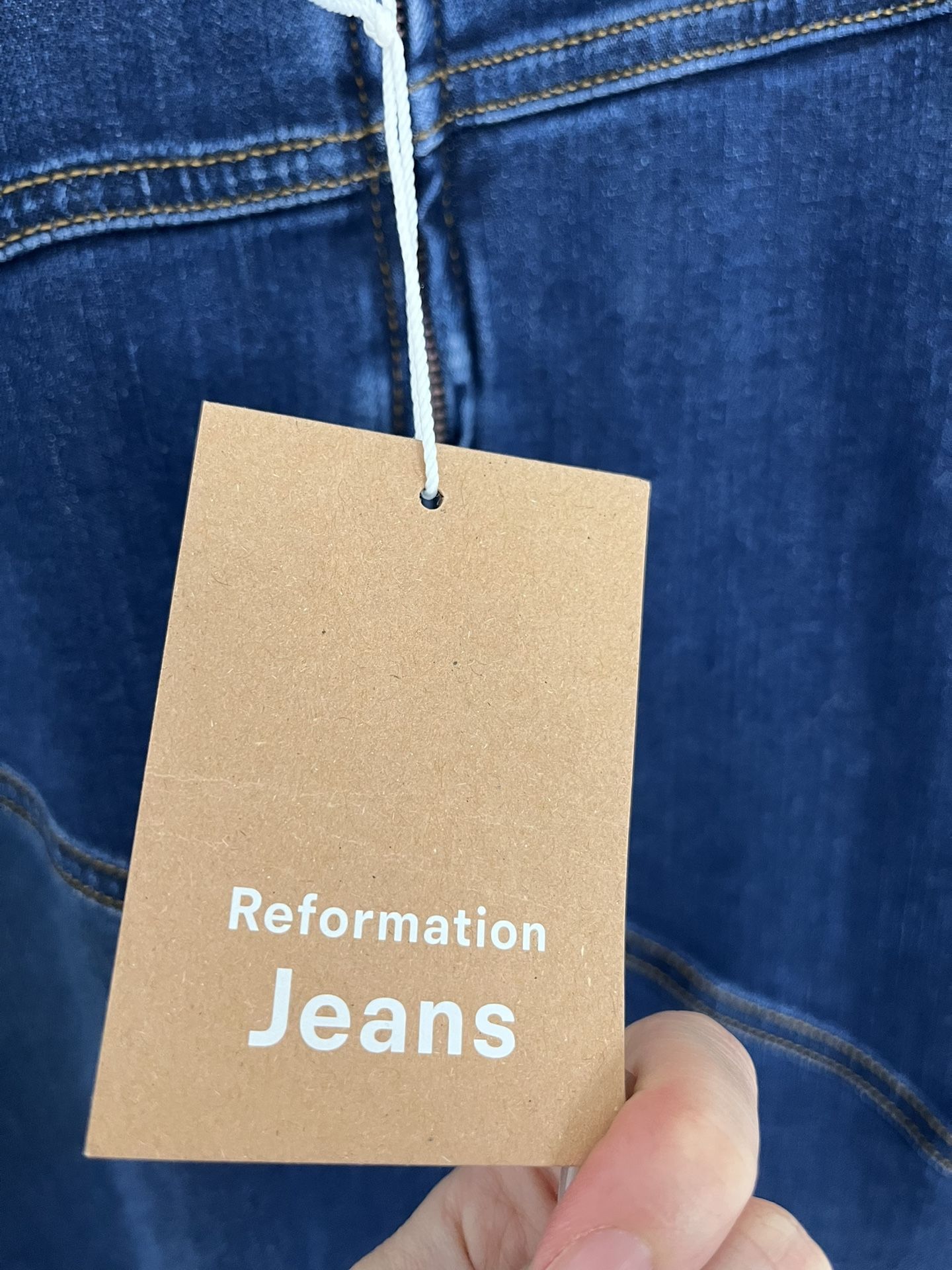 Reformation Denim Dress