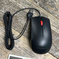 Lenovo USB optical mouse $8