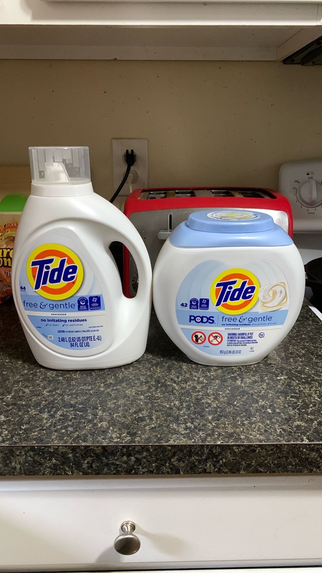 Tide Free & Gentle-2 Items!($25.94+ Value)