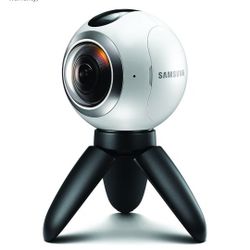 Samsung Gear 360 SM-C200 360-degree camera in open-box, unused condition.