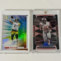 JK Dobbins - Justin fields Cards