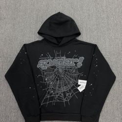 Black Spider Hoodie  Phantom 