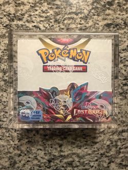 Pokemon Lost Origin Sealed Booster Box w/ Acrylic Case