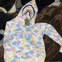 Bape Multi Camo Zip 