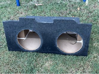 Camaro dual 12” subwoofer box