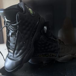 Black Glitter Jordan’s